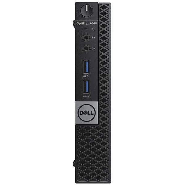 (Refurbished) Dell Optiplex Mini PC (Intel Core i3 6th gen, Windows 11, WiFi, MS Office ,USB, Ethernet,DP), Black