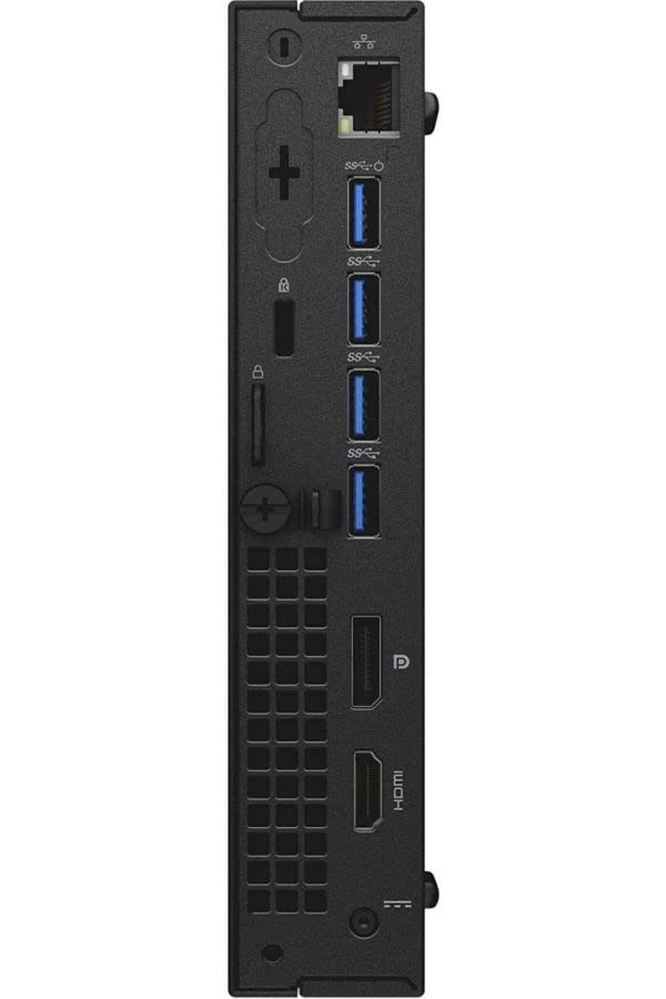 Refurbished DELL OptiPlex Mini PC Core i3 7th- Windows 11, Intel®, WiFi , HDMI  (Black)