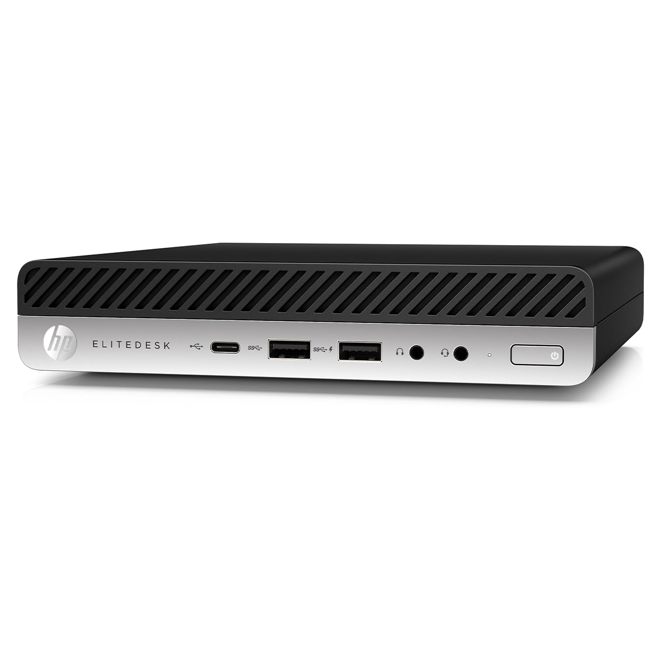 (Refurbished) HP EliteDesk 800 G4 High Performance Mini PC (Intel Core i3 8th Gen, Windows 11 Pro, MS Office,  WiFi, Intel UHD Graphics, USB)